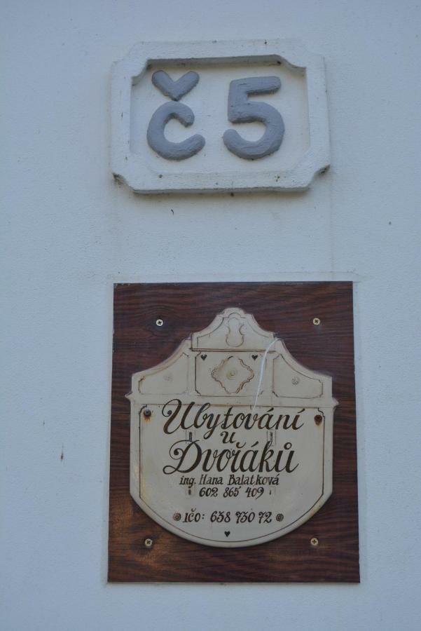 Ubytování U Dvořáků Veselí nad Lužnicí Exterior foto